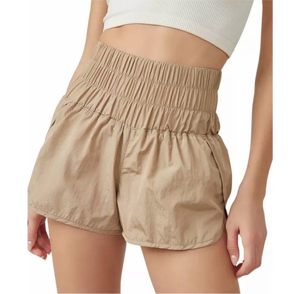 FP Movement by Free People Pants - NWT Free People Movement The Way Home Athletic Shorts Clay Color